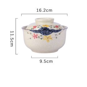 6.5 Inches Instant Noodle Bowl With Lid Bento Box